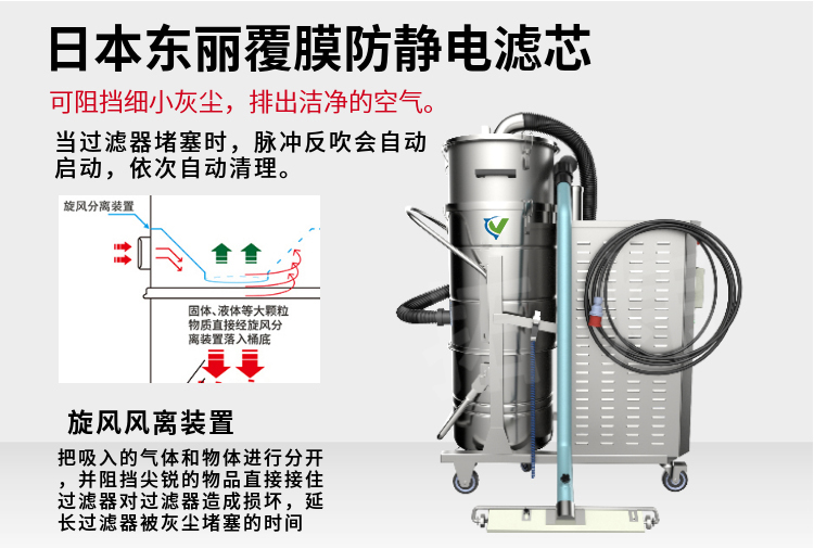 脉冲反吹式防爆型工业吸尘器 WB-752EX(图9)
