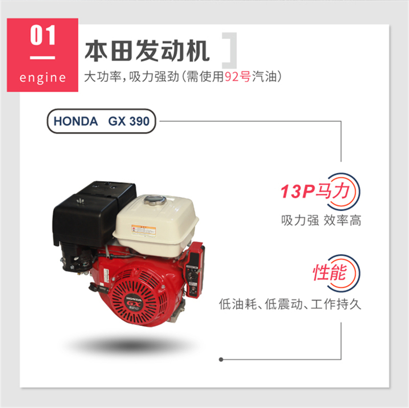 拓炜汽油机吸尘器TW-1310P-Q(图2)